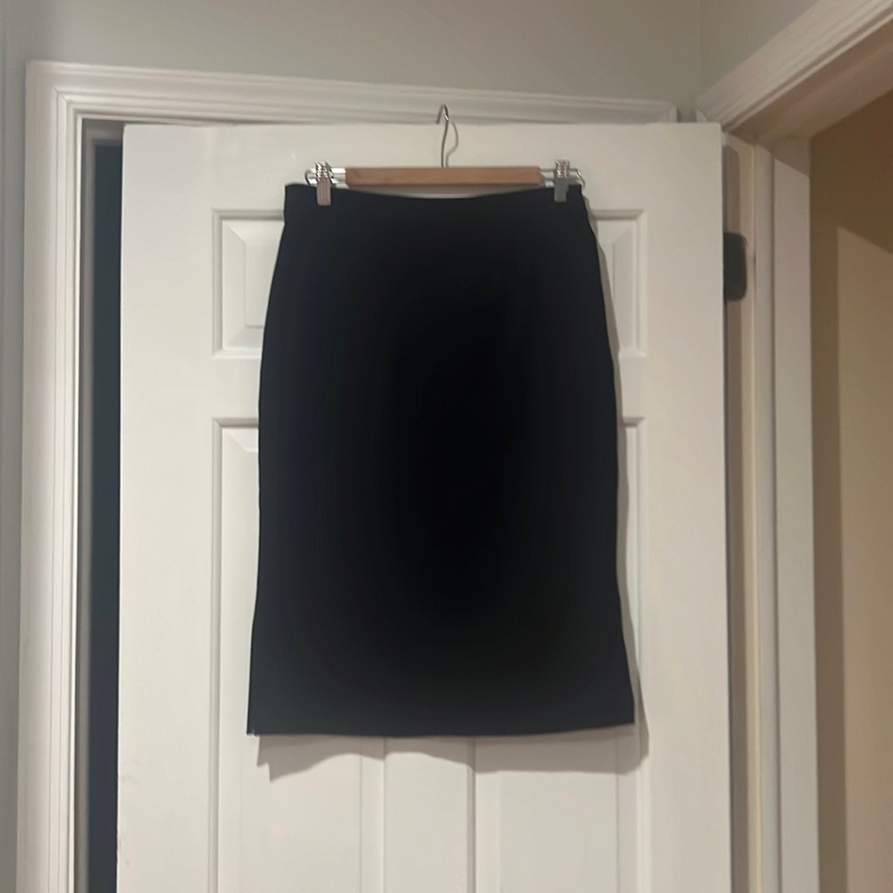 Anthropologie Black Pencil Skirt